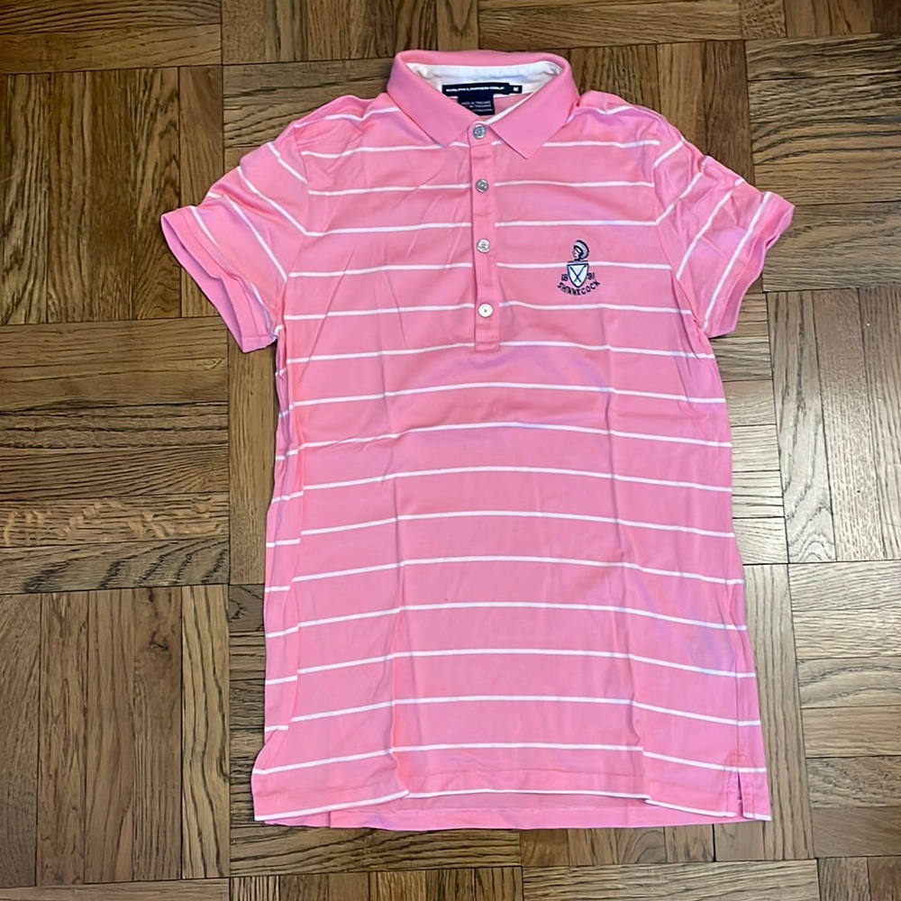 Ralph Lauren Womens Golf Shirt with Shinnecock Golf Club Logo